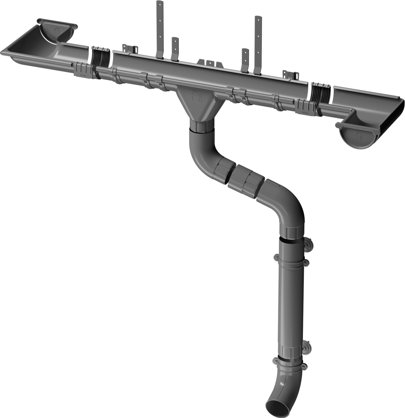 Темно-серый RAL 7024