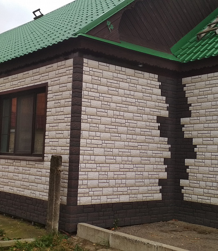Фасадные панели, Коллекция BURG, Белый - 6