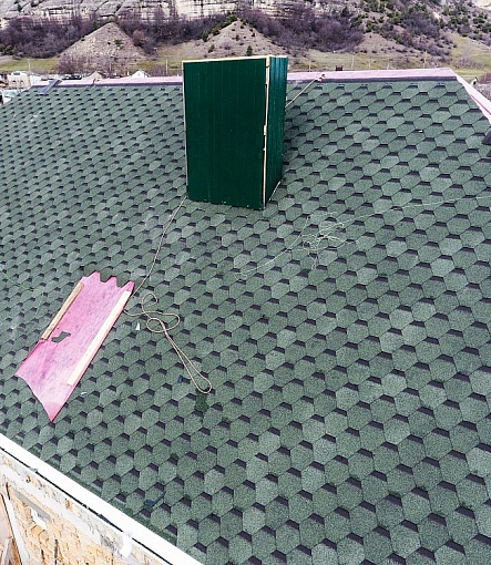 Гибкая черепица, серия STANDARD, коллекция СОТА, цвет Зеленый - 4