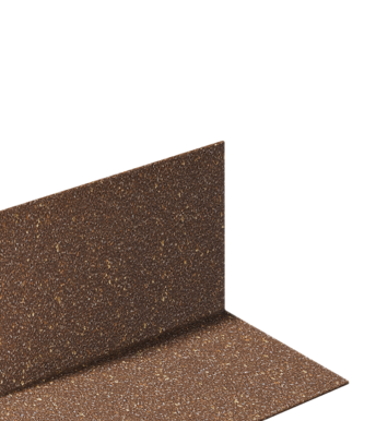 Уголок внутренний металлический с посыпкой, Песчаный