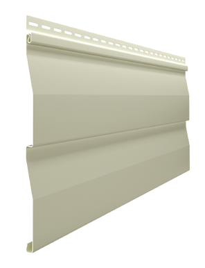 Сайдинг корабельный брус Docke Standard D4.5D Сливки