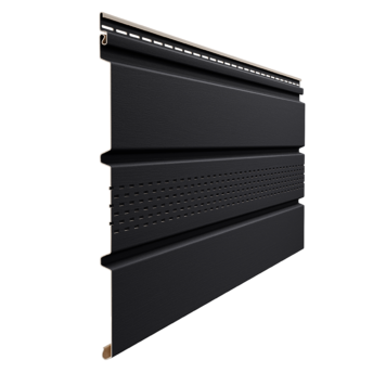 Софит Docke T4 с центральной перфорацией Карбон