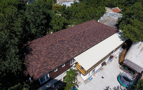 Гибкая черепица Premium, Женева, Кофе - 206