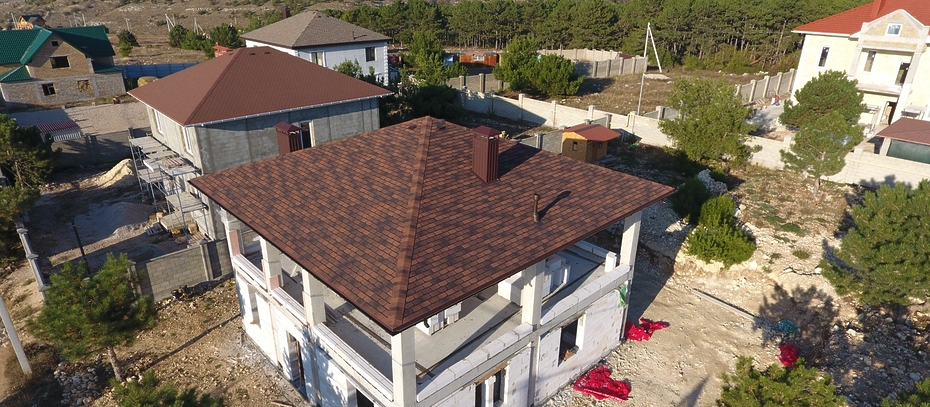 Гибкая черепица Premium, Женева, Кофе - 210