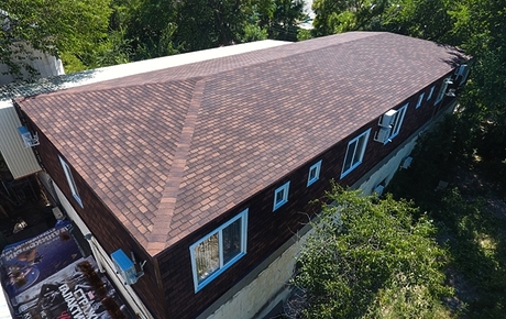 Гибкая черепица Premium, Женева, Кофе - 209